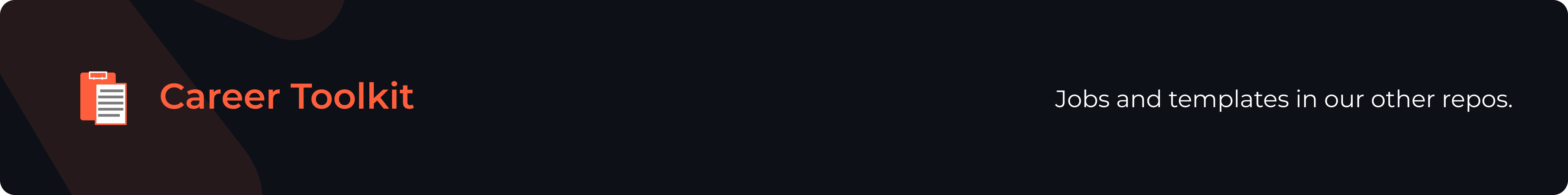 Jobs and templates in our other repos.