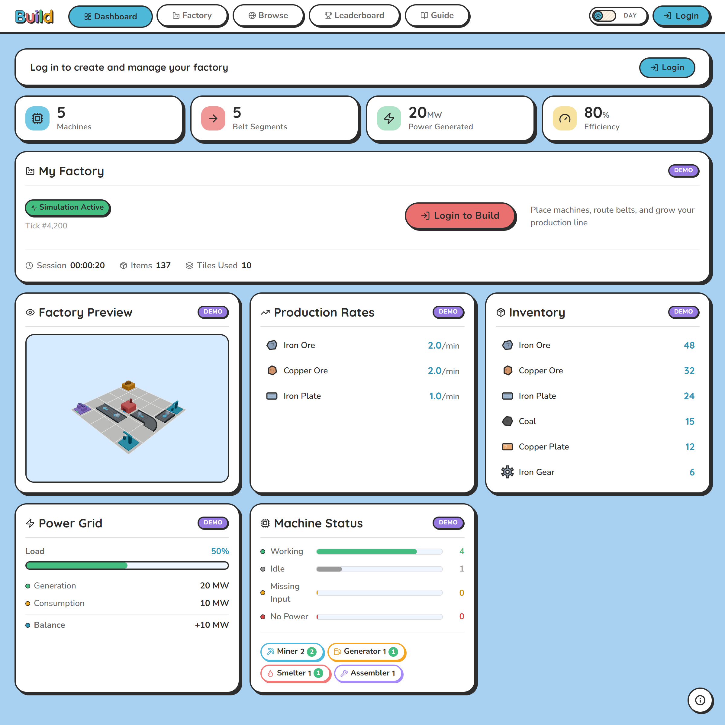 StartBuild screenshot